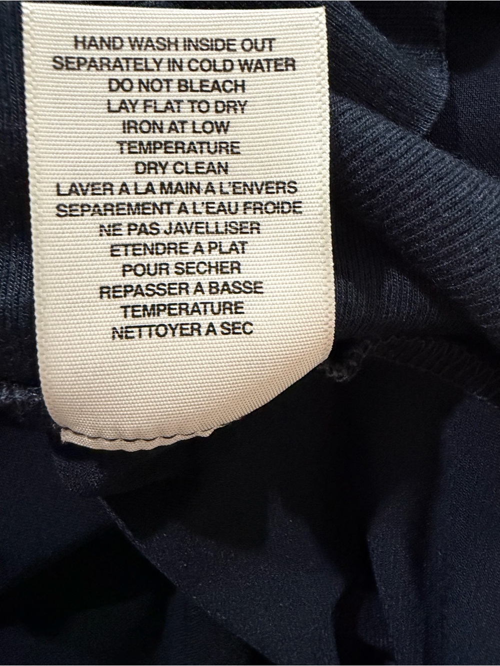 NWT Simpli for Evelyn& Arthur Relaxed Navy Women's Top - Size 8 - Picture 7 of 8
